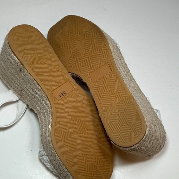 VERONICA BEARD Reema Braided Ankle-Strap Wedge Espadrilles, Size 10 New - Picture 7 of 7